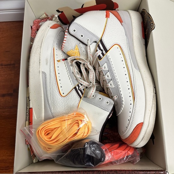 Jordan 2 Retro SP Maison Chateau Rouge Size 11 - Picture 11 of 11